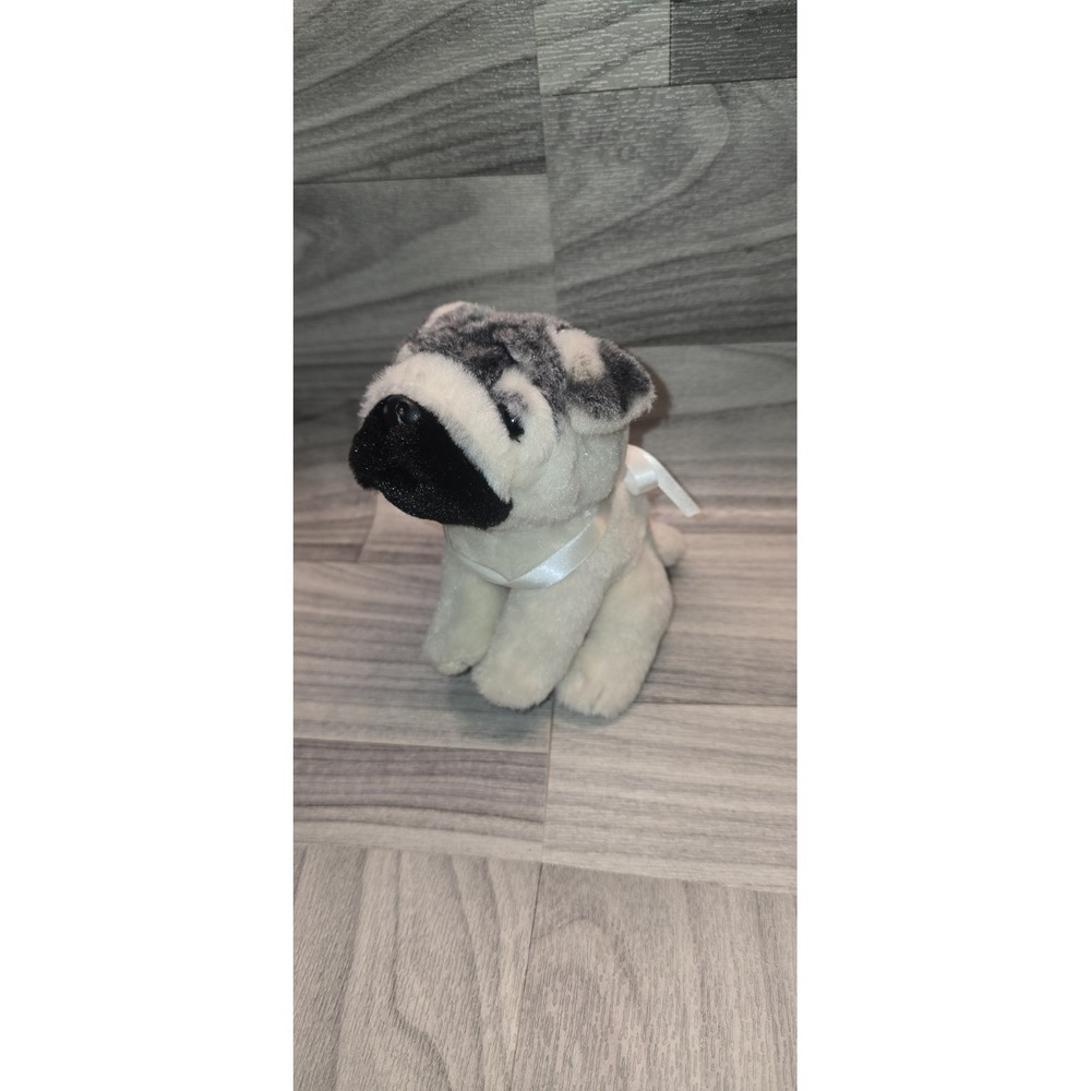 Frankford Pug Plush Puppy Dog Stuffed Animal 6 inch